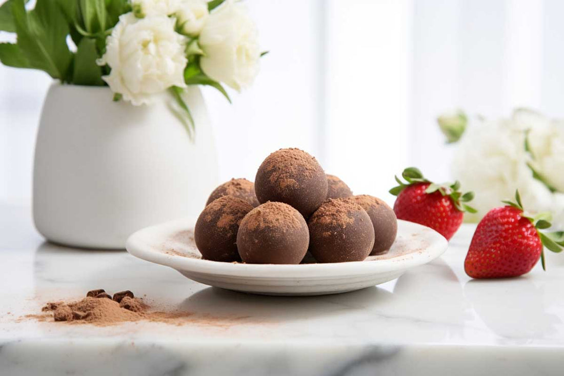 Chocolate Strawberry Truffles