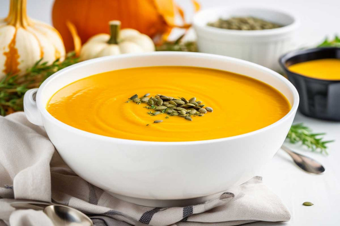 Amla-Infused Pumpkin Spice Soup