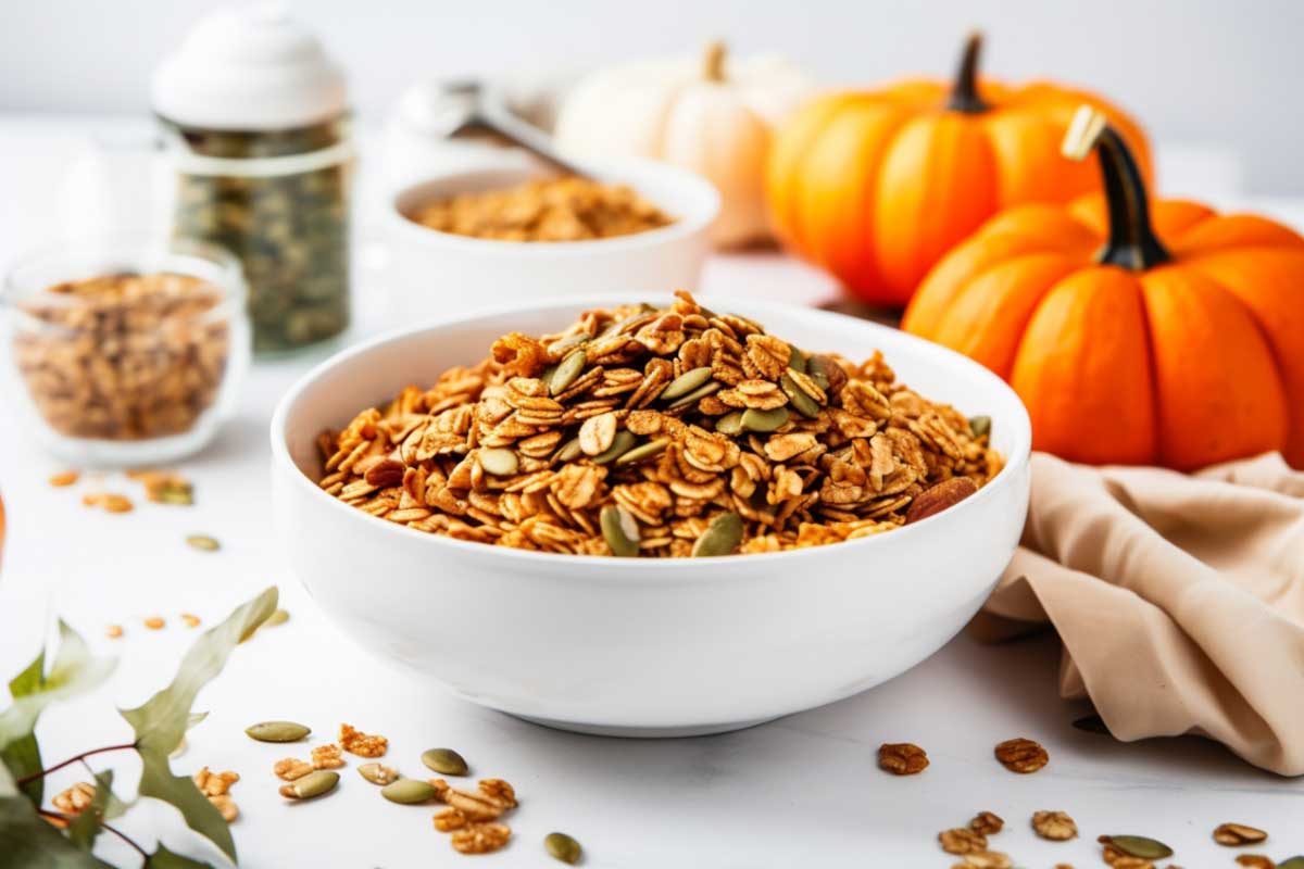 Pumpkin Coffee Granola