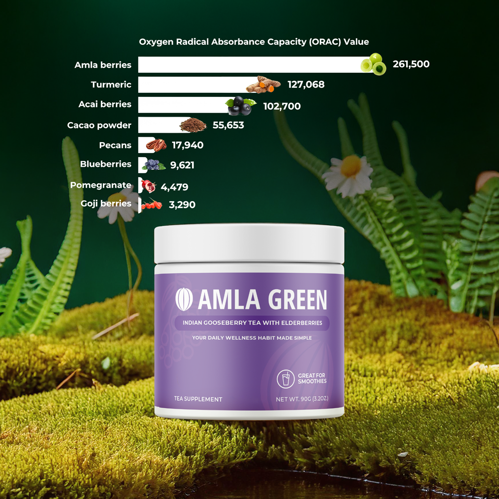 Amla Green Anti-Inflammatory Gooseberry Tea Powder