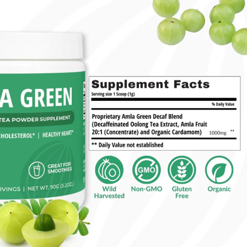 Amla Green Anti-Inflammatory Gooseberry Tea Powder