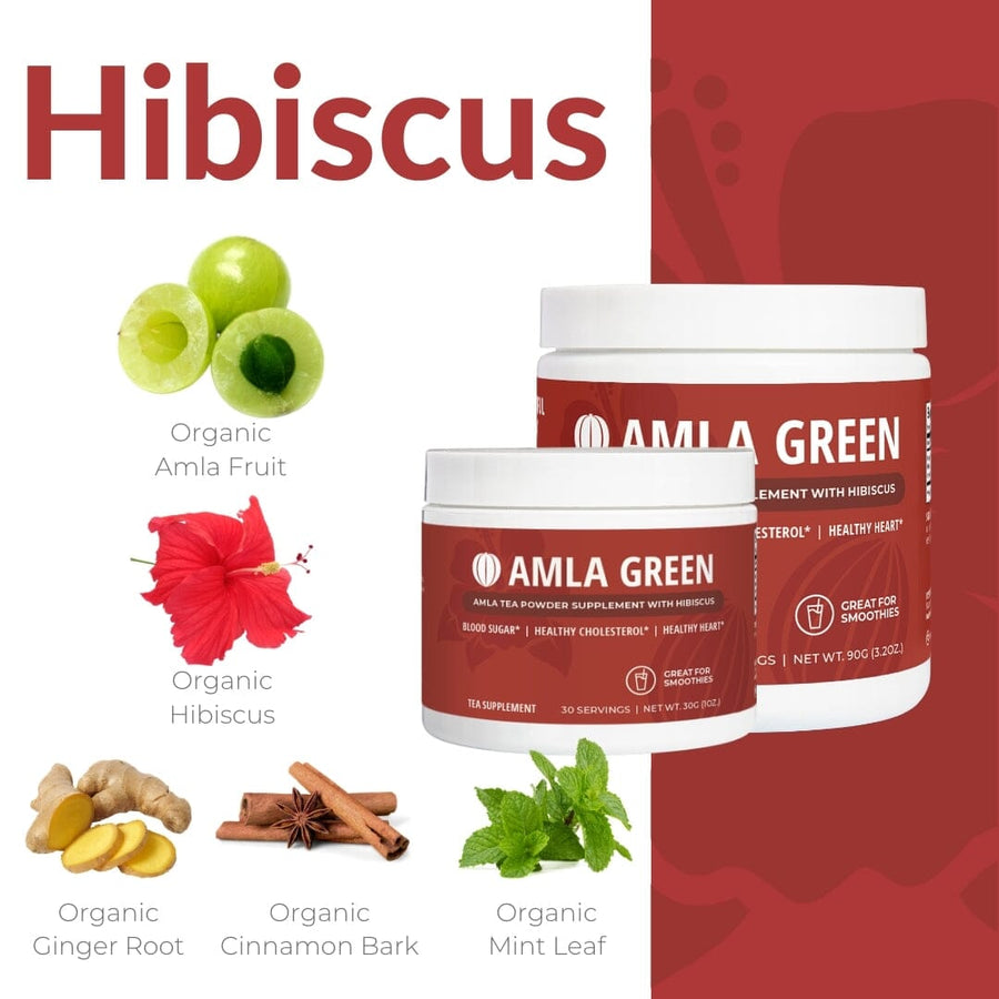 Amla Green Hibiscus