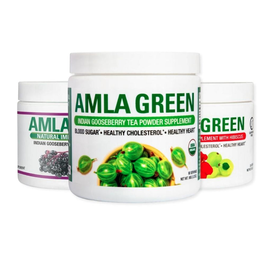 Amla Green Super Immunity Bundle (Classic 90, Hibiscus 30, Immunity 30)