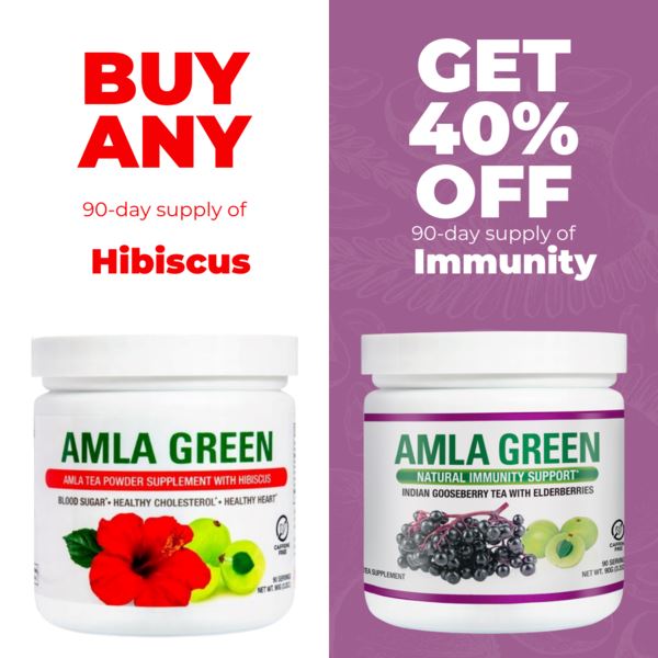 Amla Green Hibiscus Lovers Immunity Bundle
